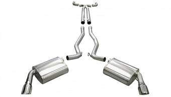 compare product Corsa 2010-2013 Chevrolet Camaro Convertible SS 6.2L V8 Manual Polished Sport Cat-Back + XO Exhaust