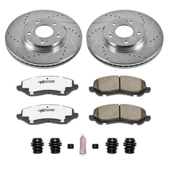 compare product Power Stop 06-12 Mitsubishi Eclipse Front Z26 Street Warrior Brake Kit