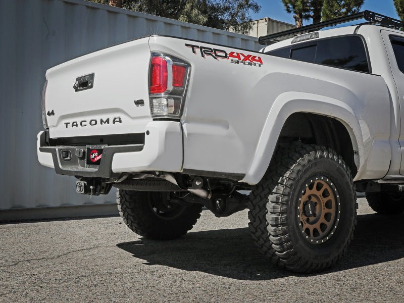 aFe MACHForce XP Exhausts Cat - Back Hi - Tuck RB SS 16 Toyota Tacoma V6 - 3.5L - My Store