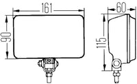 Hella Headlamp ZFH 0/180GR SW MK MGS12 1FB - My Store