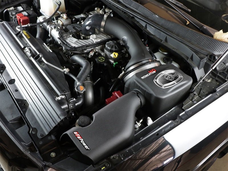aFe 16 - 19 Nissan Titan XD V8 5.0L Momentum HD Cold Air Intake System w/ Pro DRY S Media - My Store