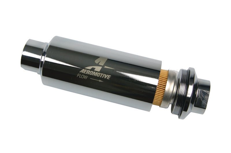 Aeromotive Pro - Series In - Line Fuel Filter - AN - 12 - 10 Micron Fabric Element - My Store