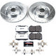 Power Stop 2004 Mercedes - Benz C230 Front Z26 Street Warrior Brake Kit - My Store