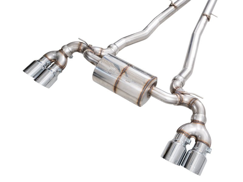 AWE Tuning BMW G90/G99 M5 Touring Edition Cat - Back Exhaust - Chrome Silver Tips - My Store