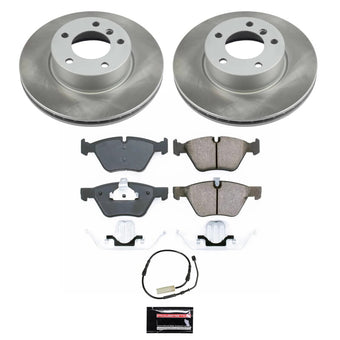 compare product Power Stop 10-13 BMW 128i Front Semi-Coated Rotor Kit