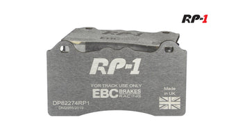 compare product EBC Racing 12-15 Porsche 911 (991) Carrera S 3.8L (Cast Iron Rotors Only) RP-1 Race Rear Brake Pads