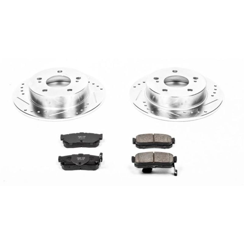 Power Stop 89 - 94 Nissan Maxima Rear Z23 Evolution Sport Brake Kit - My Store