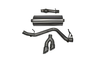 compare product Corsa 14-19 GMC Sierra/Chevy Silv 1500 Reg. Cab/Std. Bed 5.3L V8 Polished  Single Side CB Exhaust