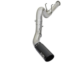 compare product aFe ATLAS 5in DPF-Back Alum Steel Exhaust System w/Black Tip 2017 Ford Diesel Trucks V8-6.7L (td)