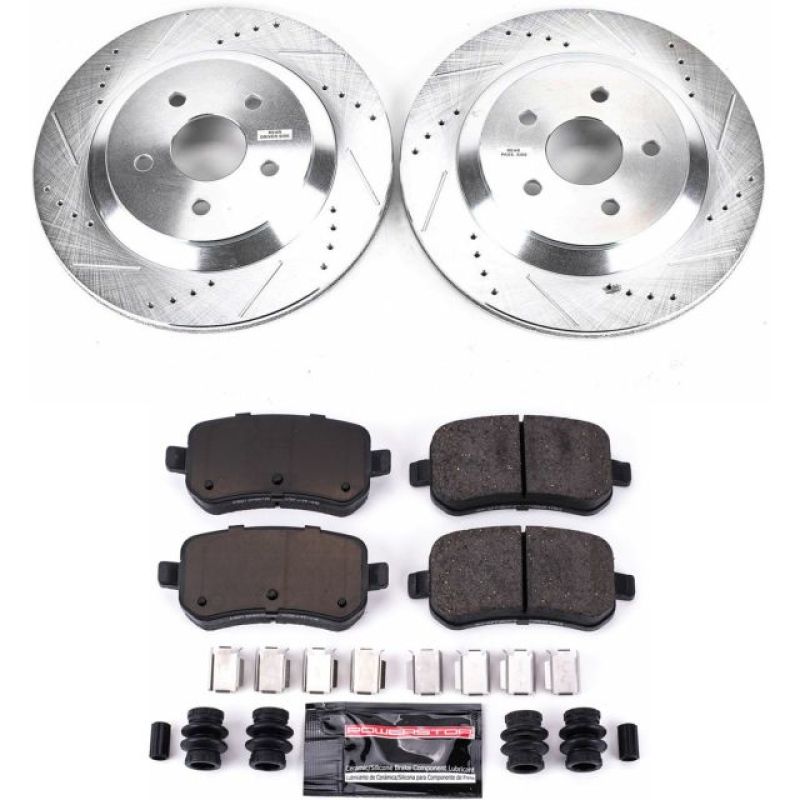 Power Stop 04 - 07 Ford Freestar Rear Z23 Evolution Sport Brake Kit - My Store