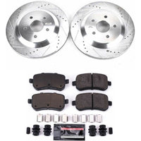 Power Stop 04 - 07 Ford Freestar Rear Z23 Evolution Sport Brake Kit - My Store