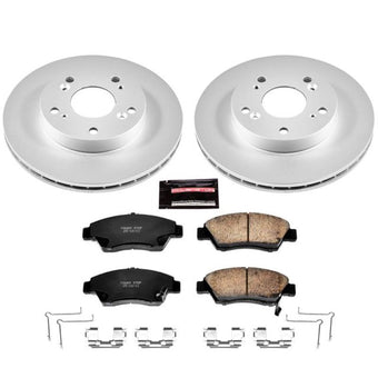 compare product Power Stop 06-11 Honda Civic Front Z17 Evolution Geomet Coated Brake Kit