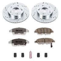 Power Stop 13 - 15 Acura ILX Front Z26 Street Warrior Brake Kit - My Store