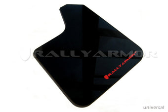 compare product Rally Armor Universal Fit (No Hardware) Black UR Mud Flap w/ Red Logo