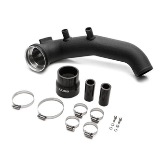 compare product Cobb BMW N54 Intercooler Charge Pipe - Wrinkle Black