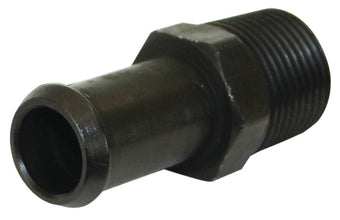 compare product Moroso Air/Oil Separator Fuel Line Fitting - 3/8in to 1/2in Hose - Straight - Black - Single