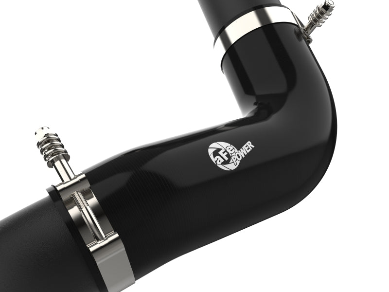 aFe 2024 GM Diesel Trucks V8 6.6L L5P BladeRunner Aluminum 3in Hot & 3.5in Cold Charge Pipe - Black - My Store