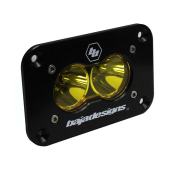 compare product Baja Designs S2 Sport Flush Mount Work/Scene Pattern LED Work Light - Amber
