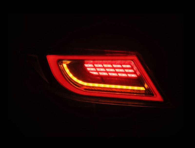 AlphaRex 22 - 24 Toyota GR86 LUXX LED Taillights Alpha - Black - My Store