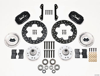 compare product Wilwood Forged Dynalite Front Drag Kit Drilled Rotor 70-78 Camaro