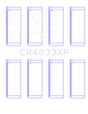 King Engine Bearings Honda F20C/F22C / 97 - 01 H22A4 (Size .025) Rod Bearing Set - My Store