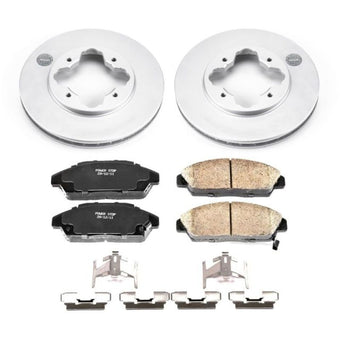 compare product Power Stop 90-93 Honda Accord Front Z17 Evolution Geomet Coated Brake Kit