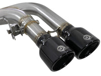aFe MACH Force - Xp 3.5in. 304 SS C/B Exhaust w/o Muffler 15 - 18 BMW X5 M V8 - 4.4L (tt) - Black Tip - My Store