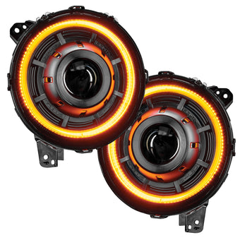 compare product Oracle Jeep JL/Gladiator JT Oculus Bi-LED Projector Headlights - Amber/White Switchback