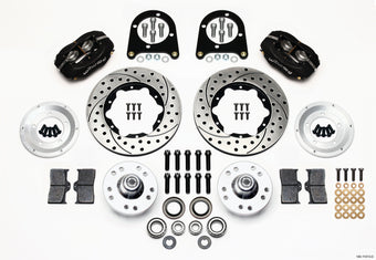 compare product Wilwood Forged Dynalite Front Kit 11.00in Drilled 37-48 Ford Psgr. Car Spindle