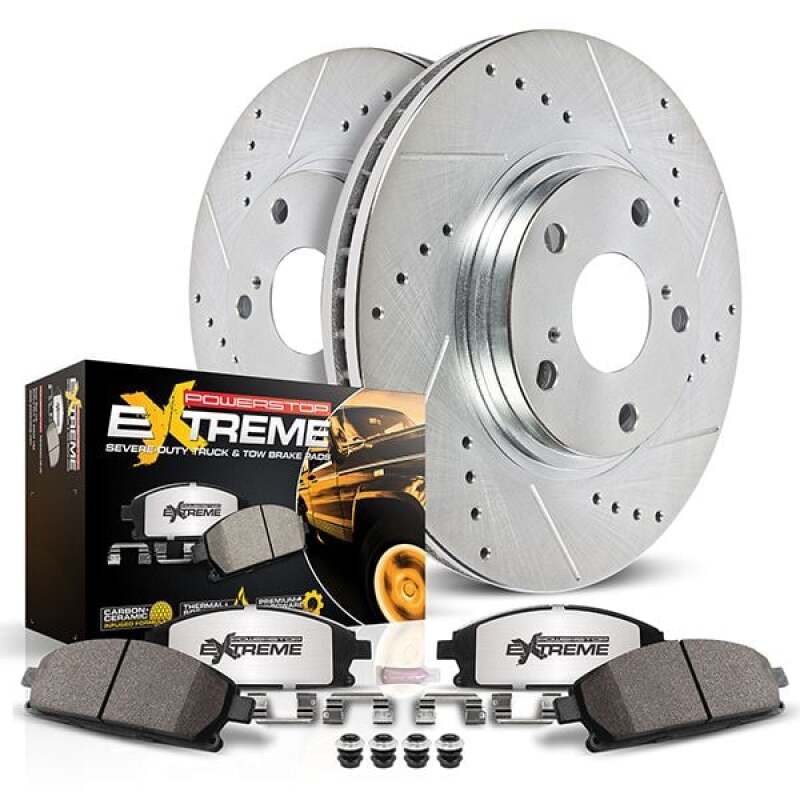 Power Stop 2023 Ford Bronco Sport Front Z36 Truck & Tow Brake Kit - My Store