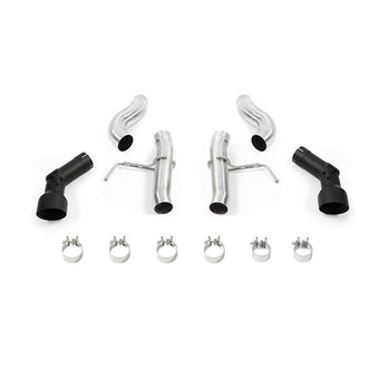 compare product Mishimoto 2016+ Chevrolet Camaro 2.0T Dual-Tip Race Axle-Back Exhaust w/ Black Tips
