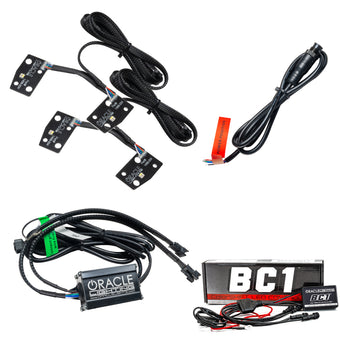 compare product Oracle 2021 Ford Bronco DRL Upgrade w/ Halo Kit - ColorSHIFT w/ BC1 Controller