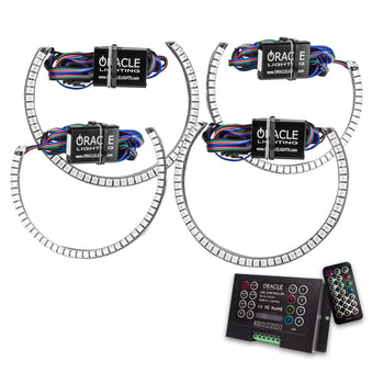 compare product Oracle Dodge Challenger 15-21 LED Waterproof Halo Kit - ColorSHIFT w/ 2.0 Controller