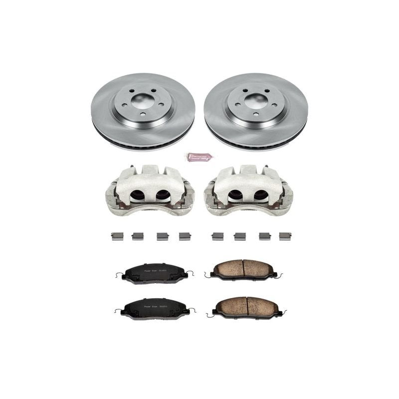 Power Stop 05 - 10 Ford Mustang Front Autospecialty Brake Kit w/Calipers - My Store