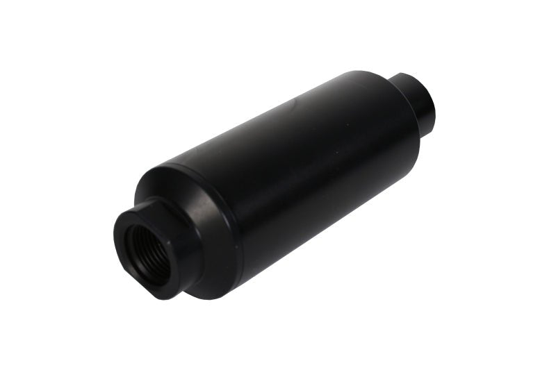 Aeromotive Pro - Series In - Line Filter - AN - 12 - 40 Micron SS Element - Nickel Chrome Finish - My Store