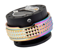 NRG Quick Release Kit - Pyramid Edition - Black Body / Neochrome Pyramid Ring - My Store