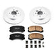 Power Stop 02 - 07 Mitsubishi Lancer Front Z17 Evolution Geomet Coated Brake Kit - My Store