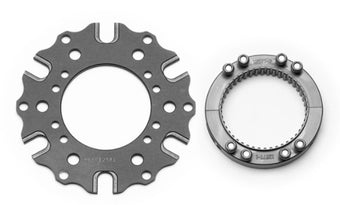 compare product Wilwood Hub Kit-Splined Sprint Axle Clamp-Dynamic 6 x 5.50 BC w/ T-Nuts (GEN II)