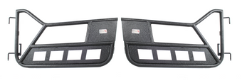 compare product Fishbone Offroad 97-06 Jeep Wrangler TJ Front Tube Doors - Black Textured Powdercoat Steel