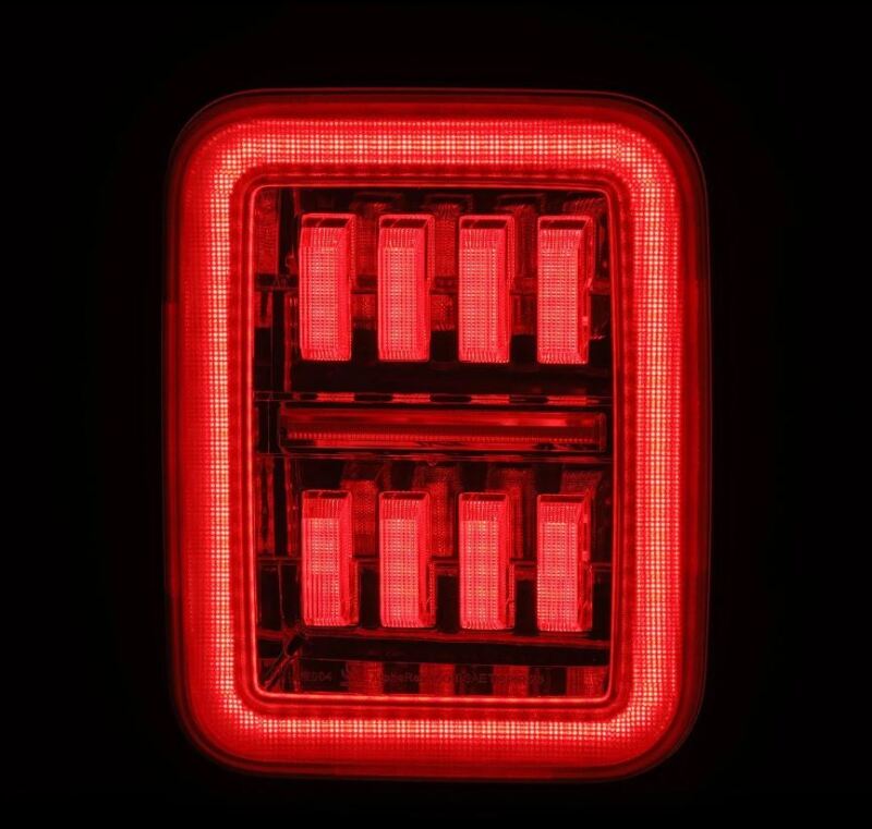 AlphaRex 19 - 24 Jeep Gladiator JT Nova - Series Prismatic LED Tail Lights - Chrome - My Store