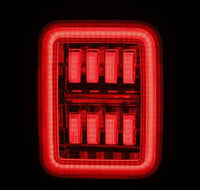 AlphaRex 19 - 24 Jeep Gladiator JT Nova - Series Prismatic LED Tail Lights - Chrome - My Store