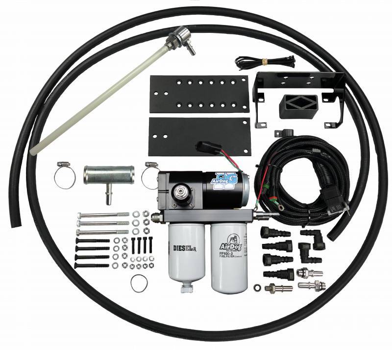 PureFlow AirDog II - 5G 98.5 - 04 Dodge 24V 5.9L Cummins (w/Pump) DF - 100 - 5G Fuel Air Separation System - My Store