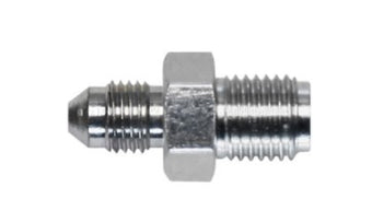 compare product Wilwood Fitting Adaptor -3 JIC to 7/16-20 Male Steel