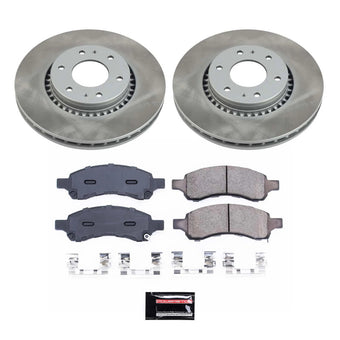 compare product Power Stop 06-09 Saab 9-7x Front Semi-Coated Rotor Kit