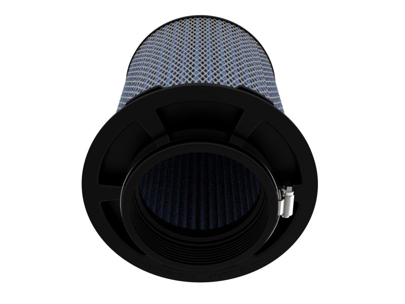 aFe Magnum Flow Pro 5R Air Filter 4in. Flange ID x 6 - 1/2in. Base x 6 - 1/2in. Top x 8 in. Height - My Store