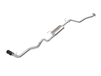 compare product aFe 2024 Toyota Tacoma L4 2.4L Apollo Series 2.5-3in 409 SS Steel Cat-Back Exhaust w/Black Tips
