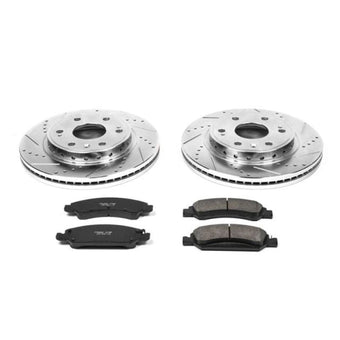 compare product Power Stop 08-19 Chevrolet Tahoe Front Z23 Evolution Sport Brake Kit