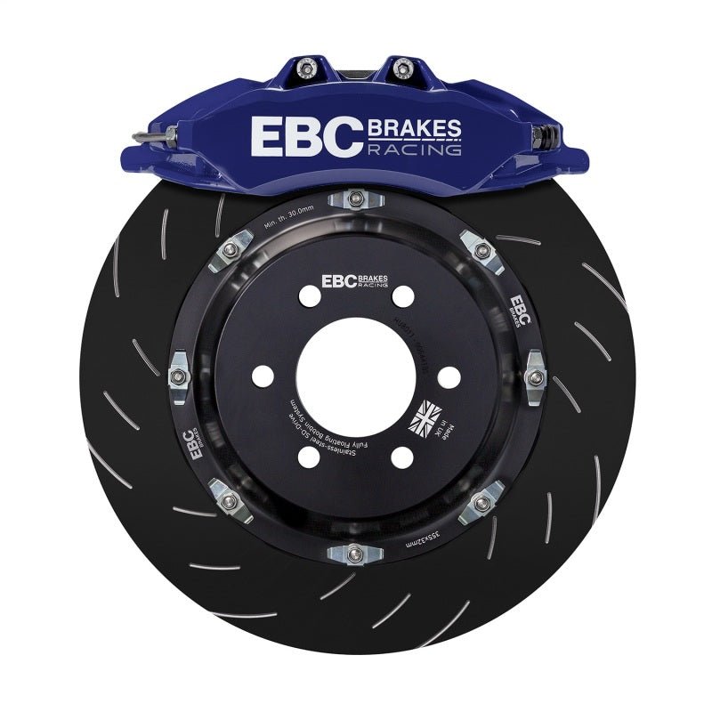 EBC Racing 89-98 Nissan Skyline GT-R R32/R33 Blue Apollo-6 Calipers 355mm Rotors Front Big Brake Kit - My Store
