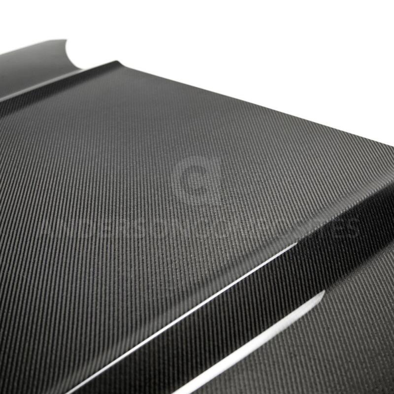 Anderson Composites 2015 - 2017 Ford Mustang Double Sided Carbon Fiber Type - OE Style Hood - My Store