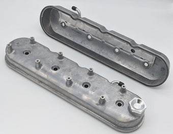 compare product Granatelli 96-22 GM LS Tall Valve Cover w/Integral Angled Coil Mounts - Cast Finish